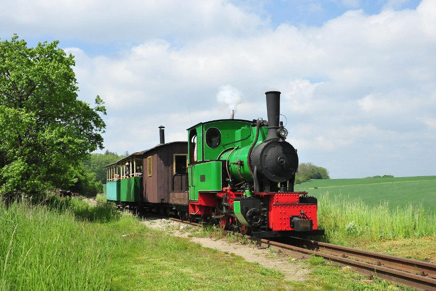 Henschel Heeresfeldbahnlok von Zastávka u Brna nach Důl Jindřich (22)